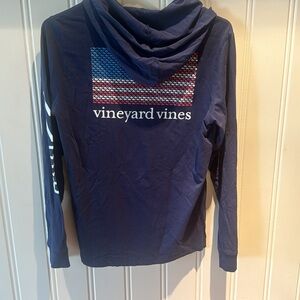 Vineyard Vines hooded long sleeve tshirt